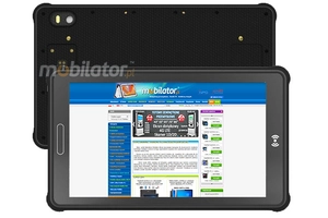 MobiPAD 8TS-5A - Dotykowy tablet pancerny z Androidem 11, NFC, ekran 1920x1200, procesor 8-rdzeniowy 2.0GHz, Skaner 2D Newland N1, LTE, norma IP65, odporny na wstrząsy i wodę, idealny do pracy w przemyśle i logistyce