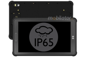 MobiPAD 8TS-5A - Wzmocniony tablet pancerny z UHF RFID (3-4m), Android 11, ekran Full HD 1920x1200, procesor 8-rdzeniowy, LTE, norma IP65, odporny na pył i wodę, idealny dla logistyki i budownictwa
