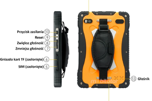 Tablet MobiPad Tex07 odporny na ekstremalne warunki atmosferyczne