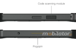 Emdoor I88N v.6 - Multitasking industrial tablet with NFC module, GPS and 2D code scanner - sealed design with IP65 standard