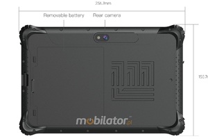 Emdoor I88N v.11 - Odporny tablet przemysłowy z normą IP65, odporny na kurz i zachlapania - 8GB RAM, procesor Intel N100 - Licencja Win 11 IoT w cenie