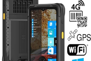 Emdoor I61J v.4 - A tablet for use in harsh environments with Windows 11 Home, NFC, LTE, GPS, an 8MP camera, and IP65 rating - a reliable solution for industry, construction, and logistics.