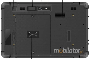 Mobipad 10DS-RTC v.2 - 10.1-inch rugged tablet with Intel i5 processor, 10000mAh battery, 4G, NFC, GPS, and 2D scanner - for logistics, warehouses, and field tasks