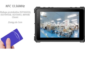 Mobipad 08DS-RTYF (i5) v.4 - Professional industrial tablet with Windows 11, Intel i5, 8/128GB, IP67, 5G, NFC, GPS - a compact and durable mobile solution for professionals