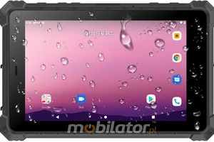 Mobipad 08DS-RTMLH v.2 - 8-inch rugged tablet, IP68, Android 13, MT8781, 8GB+128GB, 700 nits screen, NFC, 2D scanner - for field and industrial applications