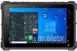 Mobipad 08DS-RTNL v.7 - Rugged tablet with a powerful 5000mAh battery, GPS, 5G, WiFi, Windows 10 - mobile workstation for field work