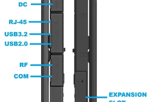 EMDOOR X14A (i5) v.2 - Przemysłowy laptop z NFC, GPS, 32GB RAM, dysk 512 GBSSD, ekran czytelny w słońcu (1000 nitów)