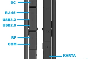 EMDOOR X14A (i5) v.3 - Mobilny komputer przemysłowy do pracy w trudnych warunkach (Windows 11 PRO, 32GB RAM, 512 GB SSD, MIL-STD)