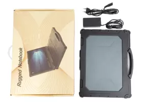  EMDOOR X14A (i5) v.6 - Rugged industrial laptop with dual battery, 14-inch screen, Windows 11 IoT, 32GB RAM, IP65, 1TB SSD - for field work