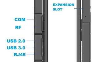 Emdoor X15A v.6 - Wytrzymały laptop do zastosowań przemysłowych - i5 12. gen, 16GB RAM, 256GB SSD, IP65, GPS, 4G, ekran 1000 nitów, Windows 11 PRO