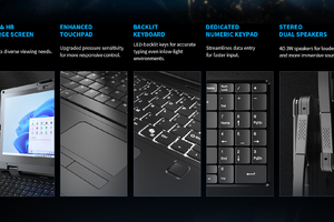 Emdoor X15A v.10 - Laptop terenowy z obsługą NFC, 4G, IP65, 16GB/1TB, czytnikiem linii papilarnych i ekranem 1000 nitów - bezpieczne rozwiązanie do pracy w trudnych środowiskach