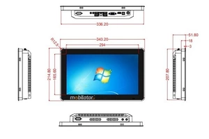 Panel PC BiBox 133-I58 normą pyłoszczelności