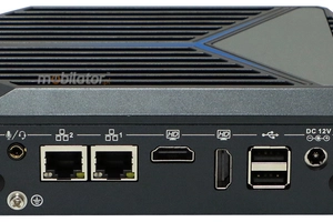 IBOX 2211N Mini PC do użytku w przemyśle z dyskiem SSD M.2