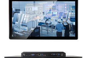 BiBox 19-I58 v.7 - Odporny komputer panelowy 19 cali z licencją Windows 11 Pro, Intel Core i5-8250U, 16/512GB, RS232, RJ45 - Idealny dla przemysłu spożywczego i automatyki produkcyjnej