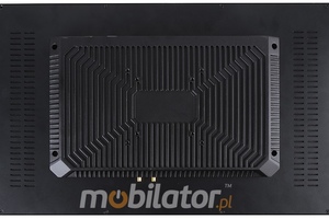 BiBox 19-I510 v.4 - Rugged 19-inch industrial computer - i5-10210U, 8GB RAM, 256GB SSD, IP65 front panel, Windows 11, 2x RJ45, RS232, LTE - For field laboratory use