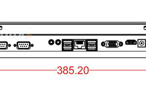 Operator panel BiBox 156-I58 wyposażony w Bluetooth do maszyn