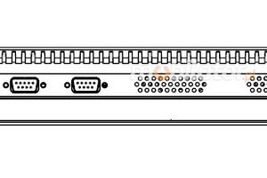 Pyłoszczelny BiBox 17-I58 z dwoma portami RS232