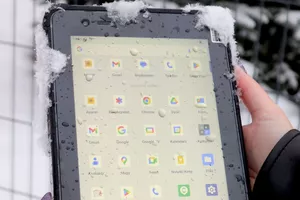 Tablet stworzony do pracy w przemyśle wydobywczym