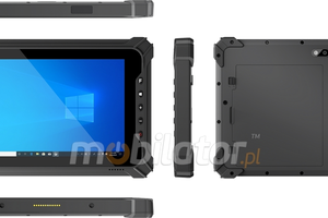 EMDOOR I87J v.1 - 8-inch rugged tablet with Intel N5100 processor, 8GB/128GB, 4G LTE, GPS, MIL-STD-810G, 5000mAh battery - for fire brigades and rescue services