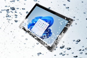 Wodoodporny tablet mobilny do prac budowlanych