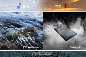 Tablet przeznaczony do pracy w terenie 