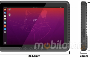 Tablet roboczy z certyfikatem szczelności IP65