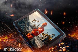 MobiPad Tex105W v.3 - Industrial Tablet with IP68 and ATEX Zone 1 with 5000mAH battery, 10.1
