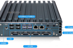 IBOX 6322 wytrzymały miniPC z dyskiem SSD M.2