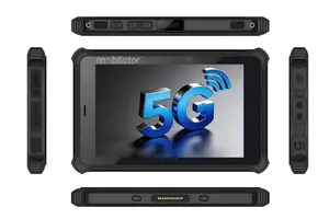 Shock-resistant tablet designed for motorcyclists