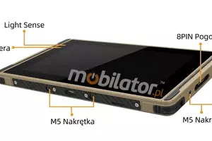 MobiPAD 77X Tablet na trudne warunki atmosferyczne i mechaniczne