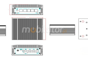 Wydajne zarządzanie energią MobiPad nBOX MC8F-PoE