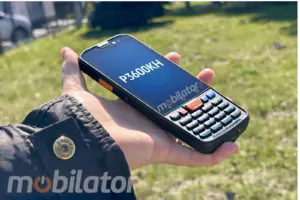 Poręczny kolektor danych z modułem NFC i skanerem kodów