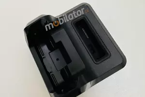 The docking station in the rugged tablet