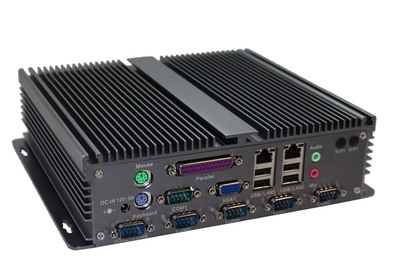 Industrial Fanless MiniPC BAREBONE IBOX-D2550A