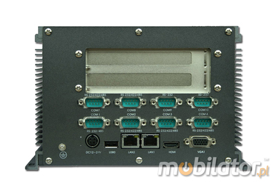 Fanless Industrial Computer MiniPC moBOX-525P2 (2xPCI) v.3