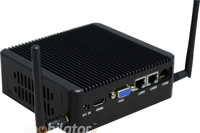 5x Przemysłowy Komputer Fanless MiniPC  Nuc IBOX-Nano- J1800 N2A