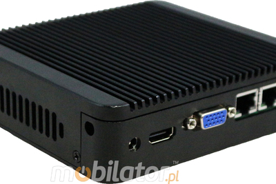 Przemysłowy Komputer Fanless MiniPC  Nuc BAREBONE IBOX-Nano- J1800 N2B