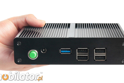 Industrial Computer Fanless MiniPC nBOX-X29-Y BAREBONE