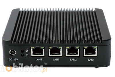 Przemysłowy Komputer Fanless MiniPC Nuc IBOX-501 N10-B v.1