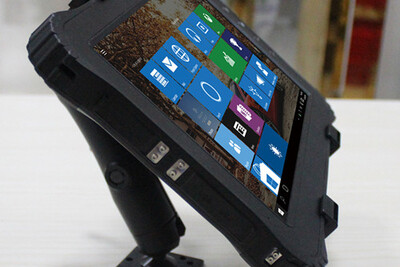 MobiPad EM-I12W/I12A - Car Holder（Aluminum - short）