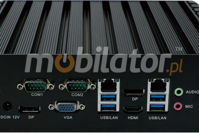 Przemysłowy Komputer Fanless MiniPC IBOX-QM87 i5 v.1