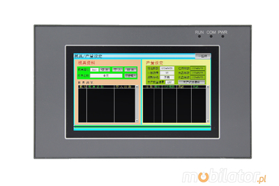 Przemysłowy Panel Operatorski HMI EX50KHA + Sterownik PLC v.3