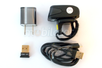 FingerRing FS2D-Alar - mini skaner kodów kreskowych 2D - Pierścionkowy - Bluetooth