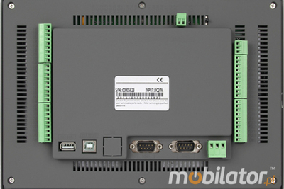 Dotykowy panel do sterowania urządzeniami przemysłowymi