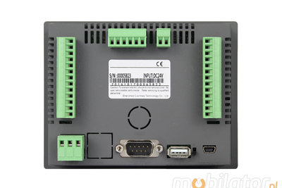 Przemysłowy Panel Operatorski HMI EX43H + Sterownik PLC v.2