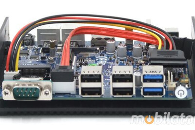 3 LATA GWARANCJI Komputer Przemysłowy Fanless MiniPC HyBOX 07PMF-N3160-1C v.3