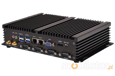 3 LATA GWARANCJI Komputer Przemysłowy Fanless MiniPC HyBOX 04PMF-1037u v.1