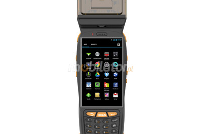 Pyłoodporny Przemysłowy Kolektor Danych MobiPad Z354CK NFC RFID 2D