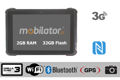 Wzmocniony wodoszczelny tablet przemysłowy Emdoor I16H NFC