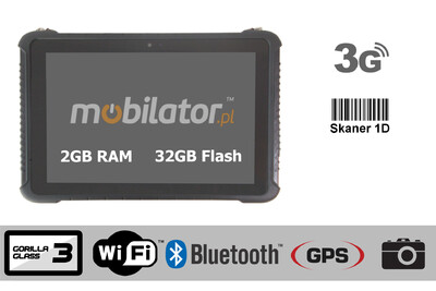 Wzmocniony wodoszczelny tablet przemysłowy Emdoor I16H 1D